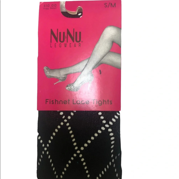 NWT NUNU FISHNET TIGHTS - Picture 1 of 2